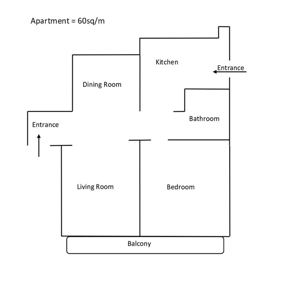 Rhodes Town Garden Apartment